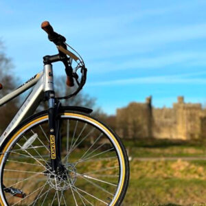 Dallingridge Malvern Hybrid Trekking Electric Bike Wheel 27.5", 6 Speed - Satin Silver/Camel - Thumbnail Image 5