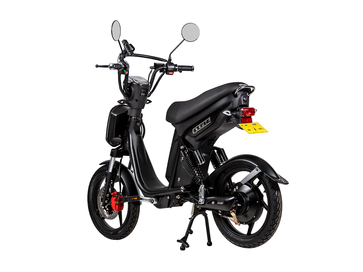 Eskuta SX-250 Electric Moped Scooter - Matt Black