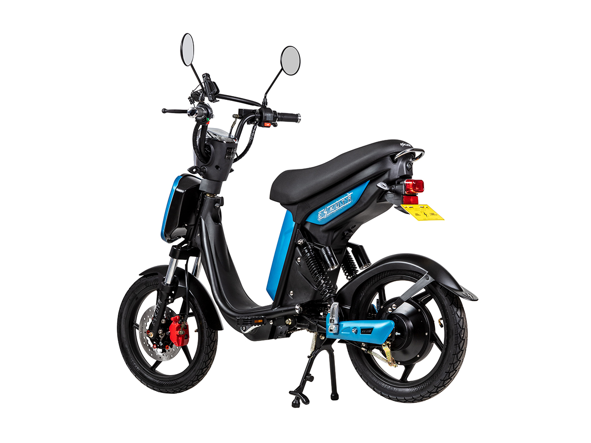 Eskuta SX-250 Electric Moped Scooter - Matt Blue - Image 1